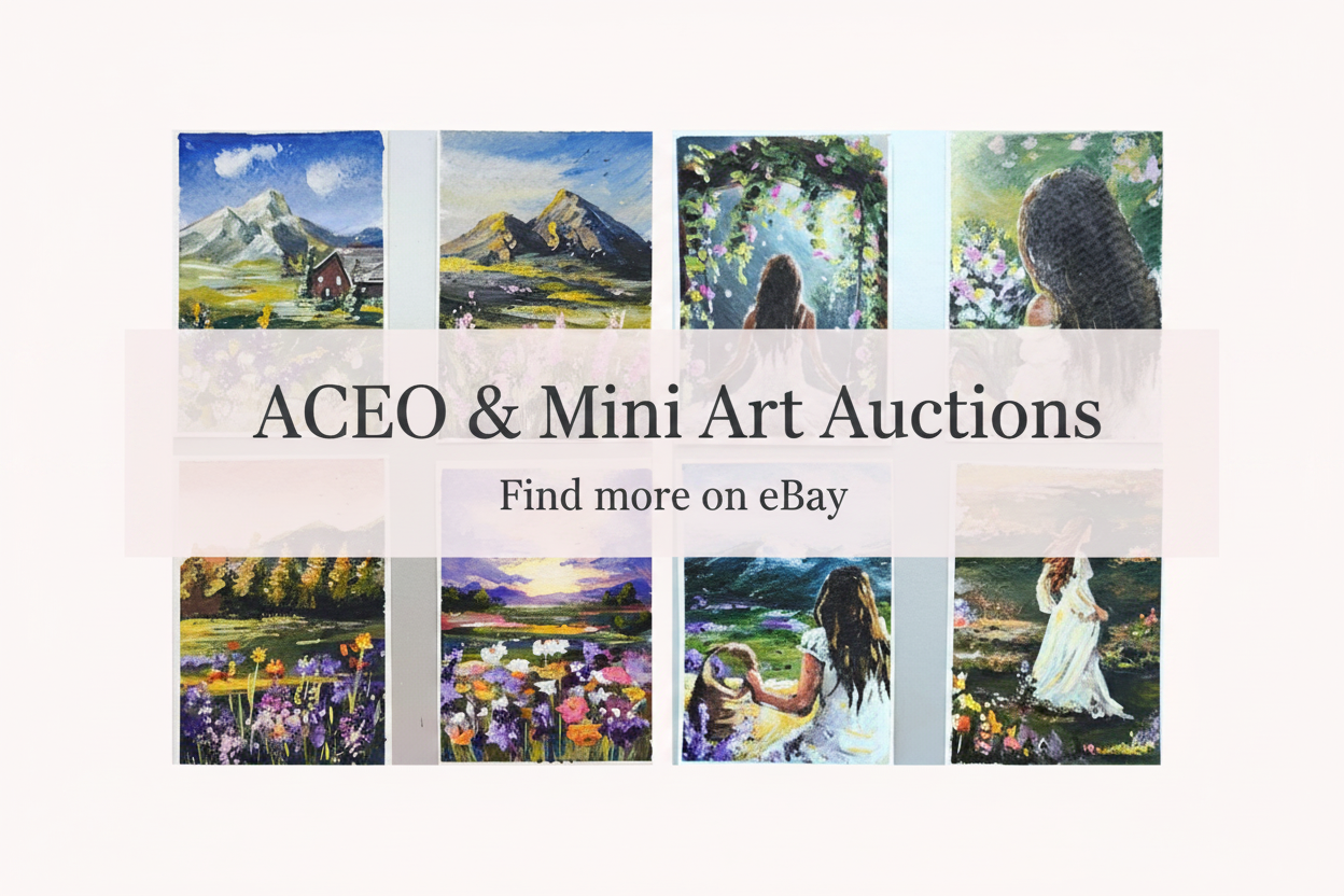 ACEO & Mini Art Auctions Banner v2